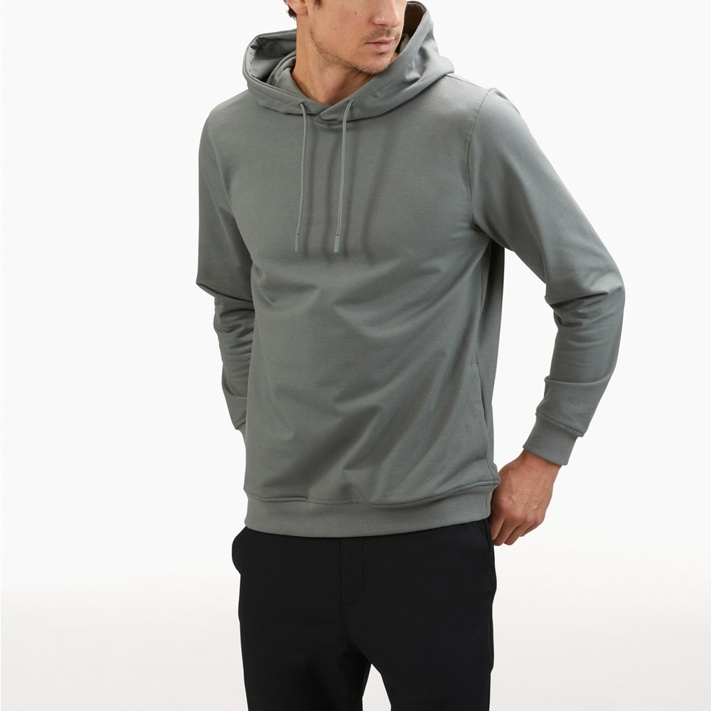 Cuts hoodie in Sage. Size Small